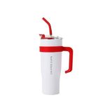 Prime 304 L Çelik 1,2 L Beyaz Pipetli Kamp Piknik Termos CIN909BY