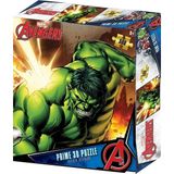 Prime 32672 3D Avengers The Hulk 500 Parça Yetişkin Puzzle