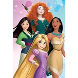 Prime 33357 3D Disney Prensesler 200 Parça Puzzle