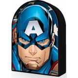 Prime 35584 3D Captain America Metal Kutu 300 Parça Puzzle