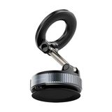 Prime 360 Dönebilen [süper Güçlü Vakumlu Araç Içi Telefon Tutucu 11-16 Pro Max] Titreşime Dayanıklı Her Modele Uygun Stand Ev Oto Kullanıma Uygun Çıkarılabilir Vakumlu Tutucu - Option-1 - 000-Siyah