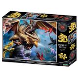 Prime 3D - Dragon Clan - 500 Parça Yetişkin Puzzle