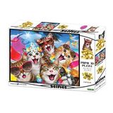 Prime 3D - Kediler Partide 500 Parça Yetişkin Puzzle 10467