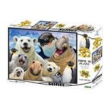 Prime 3D - Kutup Hayvanları Selfie 500 Parça Yetişkin Puzzle 1037