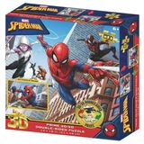 Prime 3D Marvel Spider-Man Çift Taraflı Puzzle 200 Parça