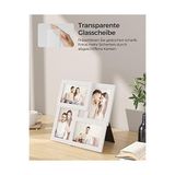 Prime 4 Fotoğraf Için Resim Çerçevesi Kolajı, 10 x 15 cm RPF25WT - -- - Option-1