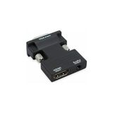Prime 4499 Ses Destekli HDMI To VGA Monitör Çevirici Dönüştürücü Adaptör - 0 - Siyah - Option-1