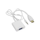 Prime 4548 HDMI To VGA Dönüştürücü Adaptör Kablosu (Ses Destekli)