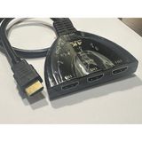 Prime 4K HDMI Switch 3 Port HDMI Switch 50 cm Kablolu HDMI Çoğaltıcı - Option-1