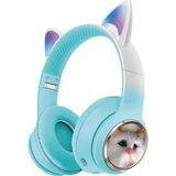 Prime 5.3 Kedili Kulak Üstü Bluetooth Kulaklık Yeşil Blt-45 - -- - Option-1