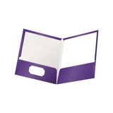Prime 51726EE Çift Cepli Dosya Klasörü, Lamine, Mektup Şeklinde, 100 Yaprak Için, 25 Adet - -- - Option-1