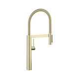 Prime 527476 Culina Iı Pull- Yarı Pro Mutfak Bataryası - 1.5 Gpm - Altın - Ahşap