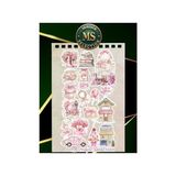 Prime 5'li Pink Ajanda Bullet Journal Için Uygun Set - Option-1 - -50 C