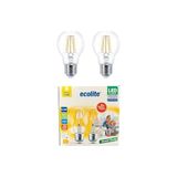 Prime 6,5W LED Filament Ampul E27 | 60W Eşdeğer | 2700K Sarı Işık | 810 Lümen | 2’li Paket | Enerji Sınıfı E - 0,5 W - Altın