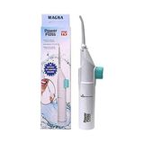 Prime 80 ml Taşınabilir Kablosuz Su Diş Ipi - Kar Beyazı Diş Fırçası Plege - 1BW-Beyaz