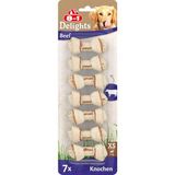 Prime 8in1 Delights Beef Xs Boy Sığır Etli Kemik 7'li, 84 gr Köpek Ödülü - Option-1