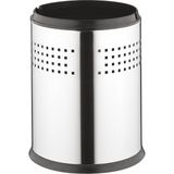 Prime A44048 Çöp Kovası, 3 L, Parlak Paslanmaz Çelik Kaplama - 000-Siyah - Option-1