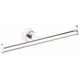 Prime A44581 Matrix Ikili Tuvalet Kağıtlığı, Krom - 000-Siyah