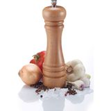 Prime Ahşap Karabiber Değirmeni: Manuel Tuz Öğütücü, Doldurulabilir Çalkalayıcı, Baharat Pişirme ve Servis Için Ideal (14 Cm) - Acı Kahve - Option-1