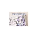 Prime Ajazz AK820 Max He Hall Effect Manyetik Switch Kablolu Oyun Klavyesi 8000Hz Mor Beyaz - Option-1 - 001-Renkli