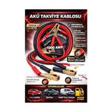 Prime Akü Takviye KABLOSU,1200 Amper, 2,3 Metre Uzunluk, Profesyonel Heavy Duty, Güçlü Timsah Kıskaçlı, Bakır Iletken, Made In Turkey