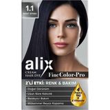 Prime Alix Kit Saç Boyası 50 ml 1.1 Mavi Siyah