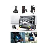 Prime Araç Içi Kamera 4'' LCD Ekran 3 Kameralı 170° Geniş Açı 1080P G-Sensör Gece Görüşlü Uyumlu Yol Kayıt - 0 - 3 Yaş - 0 - Siyah