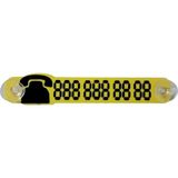 Prime Araç Telefon Numaratörü, Fosforlu Ekran, Oto Telefon Numaratörü, Telefon Göstergesi, - -- - 000-Siyah
