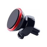 Prime Araç Telefon Tutacağı Güçlü Mıknatıs / 360° Dönme/metal Gövde, Manyetik Cep Telefonu Tutacağı, Tüm Telefonlar Için Gösterge Panelinde Yapıştırma, 6 Mıknatıslı Son Teknoloji, Kırmızı - Option-1 - 000-Siyah