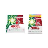 Prime Ariel Oxi 1,2 kg Hızlı Çözünme Toz Çamaşır Deterjanı ve Ariel Toz Çamaşır Deterjanı Renkliler 5.5 kg 36 Yıkama - 0,5 gr
