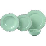 Prime Art Laurance 24 Parça Yemek Takımı Mint - 0,5 L