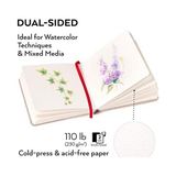 Prime Arteza Eskiz Defteri, 3'lü Paket, Her Biri 88 Sayfa, 13,5 x 12,5 Cm, Bej Kitabı, Ciltli Kapak 110LBS/230 Gsm Defter - Option-1