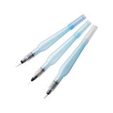 Prime Arts Aquash Sulu Boya Fırçası, Ince Uç, 3 Paket Boyunda, 0,5 Çeşit - Kestane Akaju - Option-1