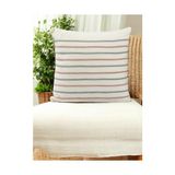 Prime Asdiva Tarzı -Pamuklu Çizgi Desenli 45X45 Kırlent Kılıfı - 001-Renkli