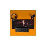 Prime Atatürk Tasarımlı Ay Yıldız 70X30 Mousepad - Option-1 - 0002 - Beyaz