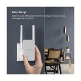 Prime AX3000 Wi-Fi 6 Tekrarlayıcı, Wifi Sinyal Güçlendirici, 2.4ghz/5ghz Çift Bant, Yönlendiricilerle Uyumlu Wi-Fi Genişletici, Ap Modu, Wps Düğmesi, Akıllı LED Sinyali (A33), Beyaz