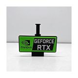 Prime Ayarlanabilir Ekran Kartı Tutucu Nvidia Geforce Rtx Logolu - Option-1