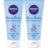 Prime Baby Pişik Önleyici Krem, Panthenol ile Cilt Tahrişi Önleyici, %0 Alkol, %0 Paraben 100ML X2 Adet - Option-1