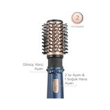 Prime Babyliss Hava Üflemeli Döner Başlıklı Saç Şekillendirici Set Stylepro, 1000W, 4 Başlık, Iyon Teknolojisi, AS965E - Option-1