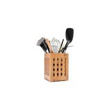 Prime Bambu Kaşıklık, Dekoratif Tezgah Üstü Dik Kaşıklık, Bambu Mutfak Düzenleyici - 0,10 kg
