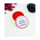Prime Be Your Valentine Tasarımlı Kokulu Teneke Mum (Kırmızı) - Option-1