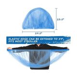 Prime Bebek Arabası Için Cibinlik, Dayanıklı Bebek Arabası Cibinliği, Oyun Karyolası, Bebek Arabası, Beşikler, Pack N Plays ve Taşınabilir Mini Beşik Için Mükemmel Böcek Ağı (Mavi)
