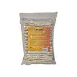 Prime Bestpet Twisted STICK,%100 Doğal Deri Beyaz Köpek Ödül Çubuğu 350 gr - 0,10 kg