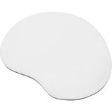 Prime Beyaz Bilgisiyar Notebook Bileklik Destekli Ergonomik Optik Mousepad 19X23 cm - Option-1 - 0002 - Beyaz
