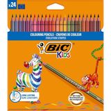 Prime Bıc Kids Stripes Kuru Boya Kalemi, 24'lü Kutu - -- - Option-1