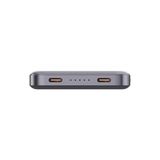 Prime Bix PB113 10000MAH Pd 20W Çift Usb-C Portlu Hızlı Şarj Destekli Taşınabilir Metal Powerbank Koyu Gri - Option-1