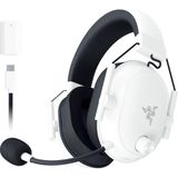Prime Blackshark V2 Hyperspeed - Kablosuz E-Spor Oyun Kulaklığı Ultra Hafif 280G (Süper Geniş Bant Mikrofon, Triforce Titanyum 50MM Sürücü, Ses Yalıtı - Beyaz