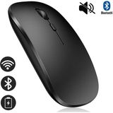 Prime Bluetooth & Şarjlı Sessiz Tuşlu Kablosuz Mouse Ergonomik Siyah Şarj Edilebilir Mouse