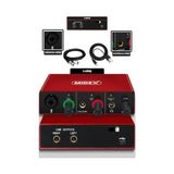 Prime BM800-GLX-500 Pro Ses Kartı ve Condenser Mikrofon Stand Filtre Seti - 1 GB - Acı Kahverengi - Option-1