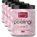 Prime Body Scrub Çilekli Vücut Peelingi 250 ml (4 Paketi) - Option-1